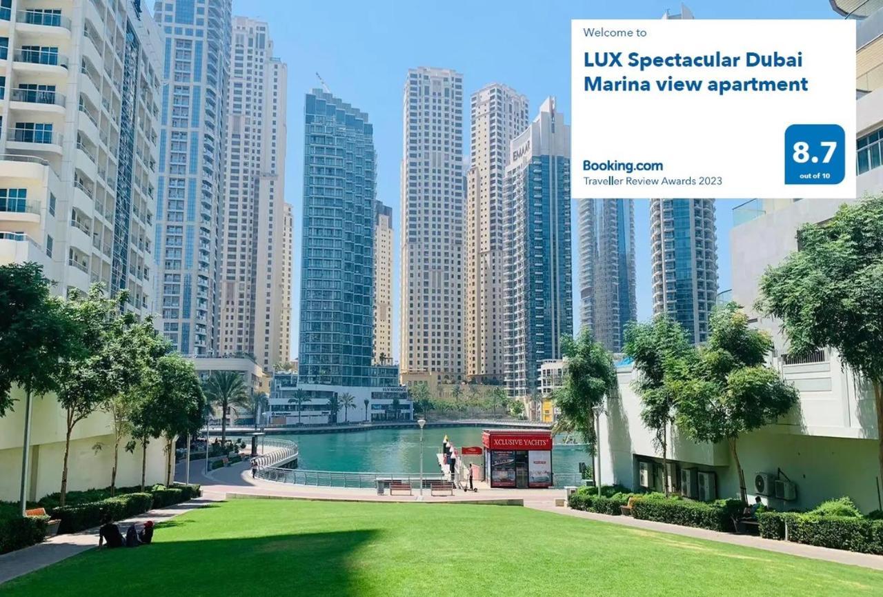 Lux Spectacular Dubai Marina View Apartment Buitenkant foto