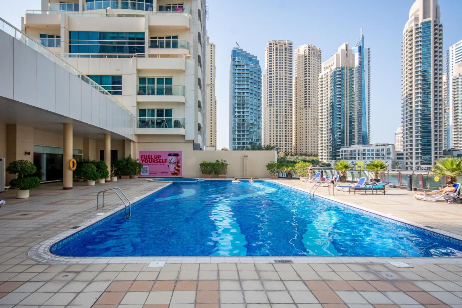 Lux Spectacular Dubai Marina View Apartment Buitenkant foto